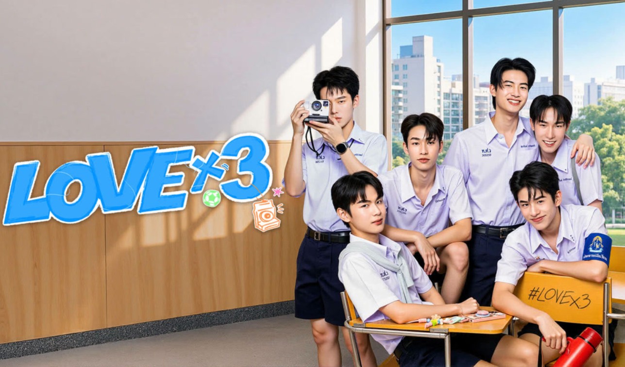 مسلسل حب ضرب ثلاثة LOVEx3 الحلقة 7 مترجمة